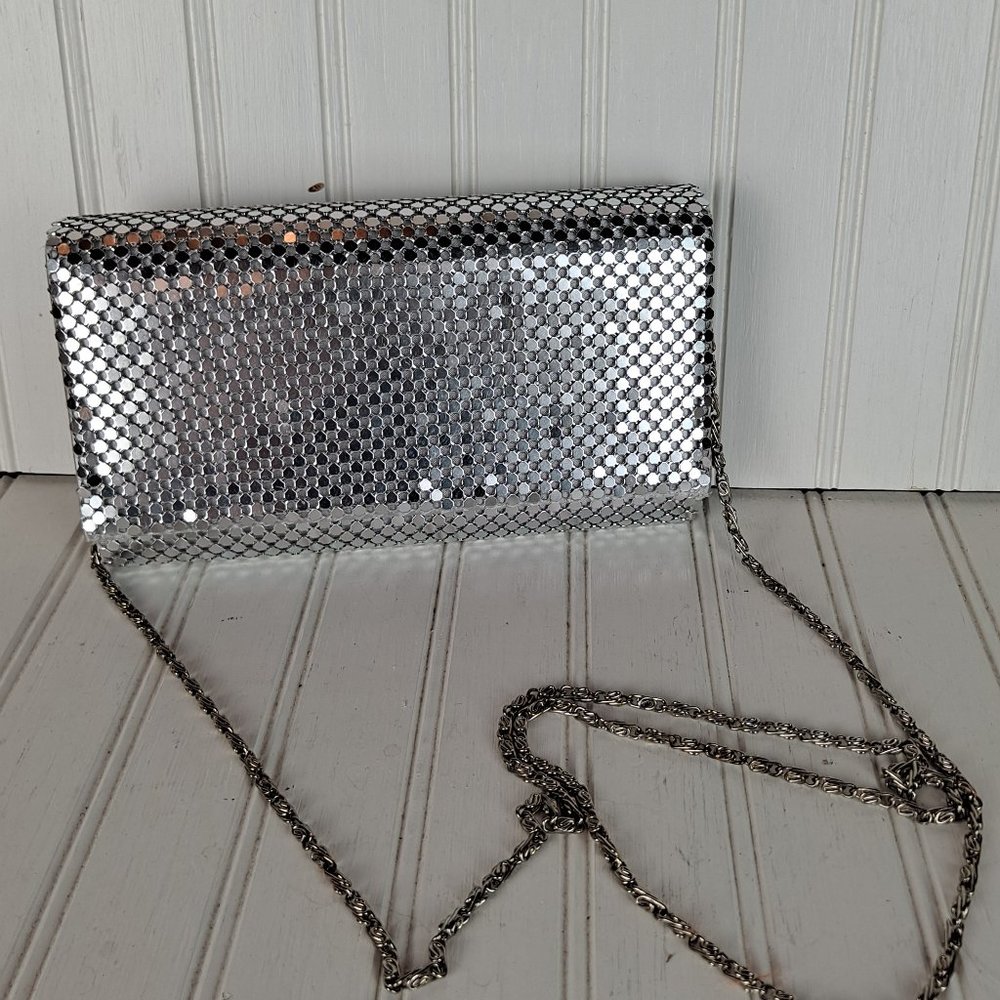 Silver Evening Bag